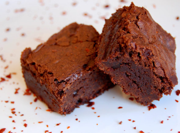 Cinnamon Chile chocolate Brownies