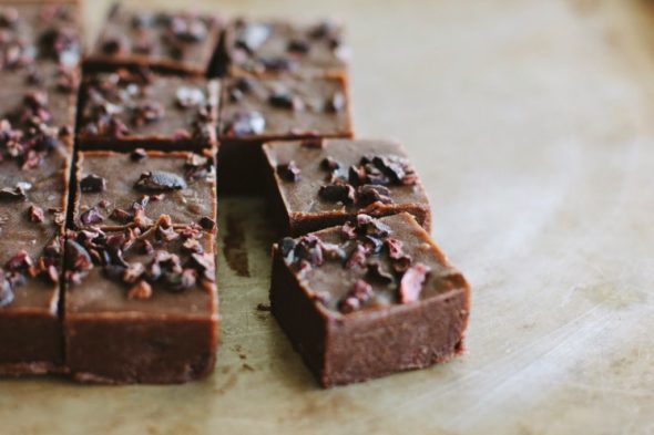 Raw chocolate Fudge 